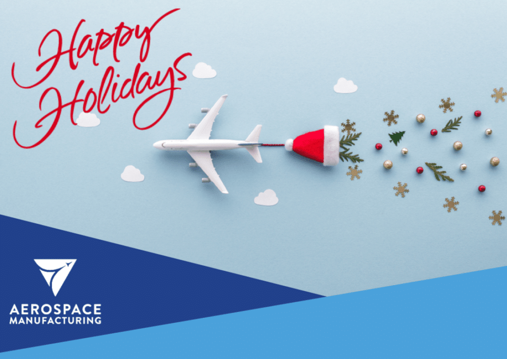 Happy Holidays Airplane